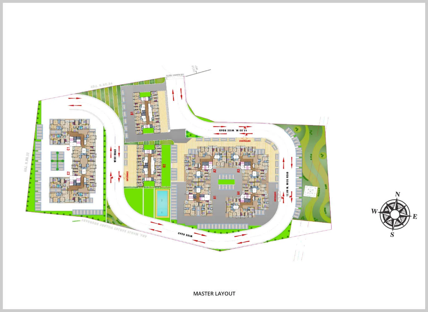 Arihant Aloki Phase VI, Karjat — floor plan 1