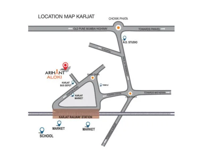Arihant Aloki Phase VI, Karjat — floor plan 2