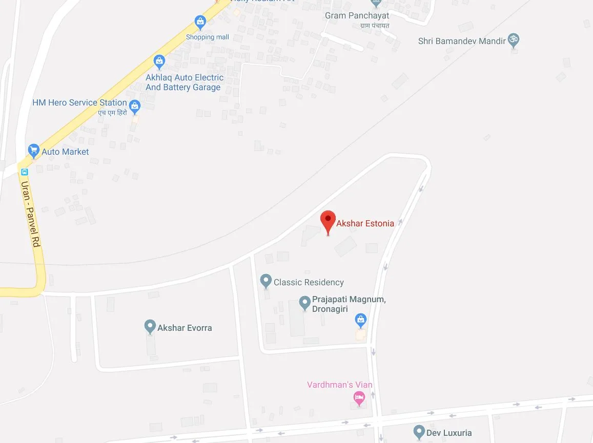 Akshar Estonia, Dronagiri — floor plan 2