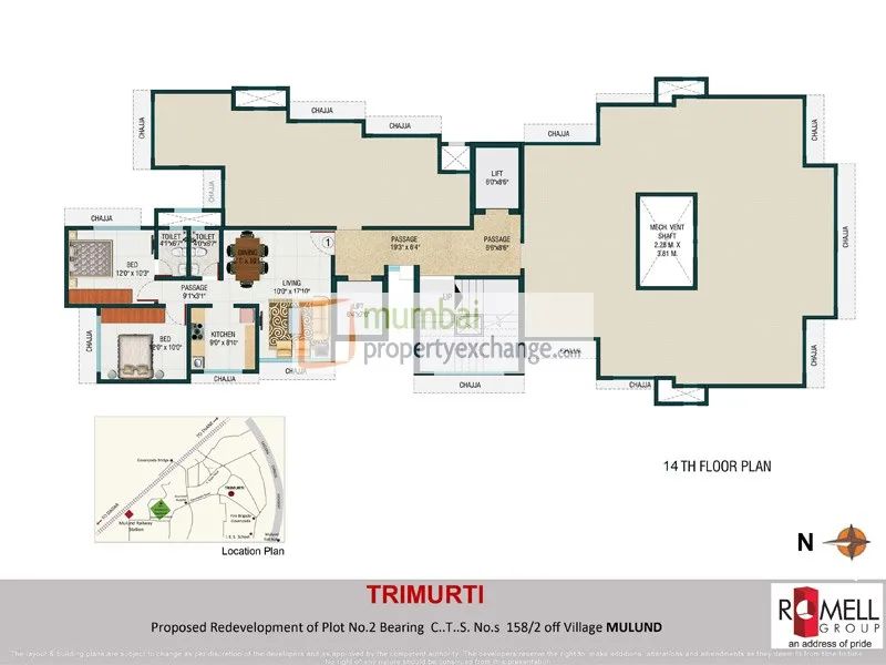 Trimurti Chsl Phase Ii - 16Th To 18Th Floor