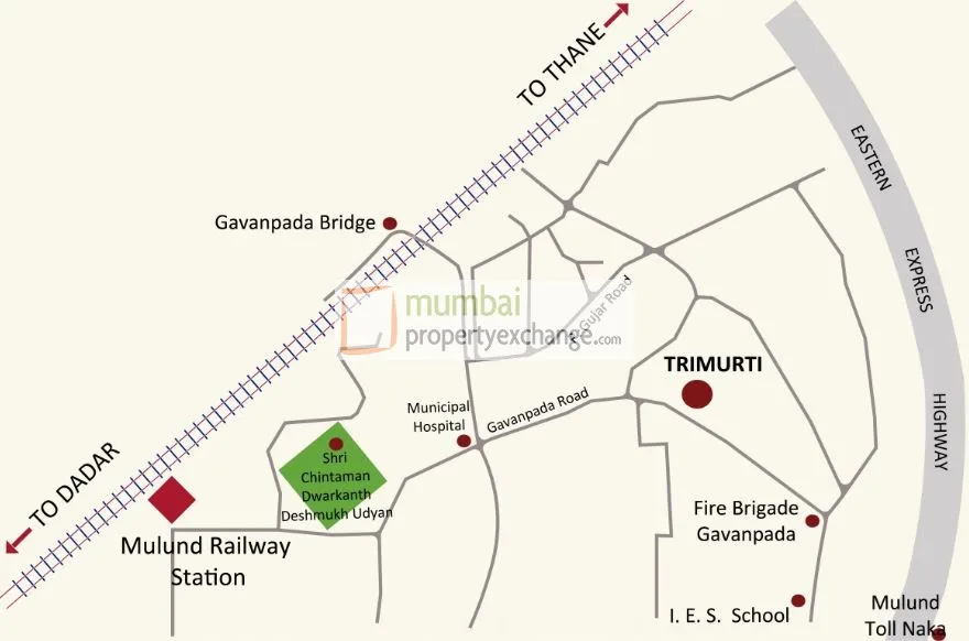 Romell Trimurti, Mulund East — floor plan 2