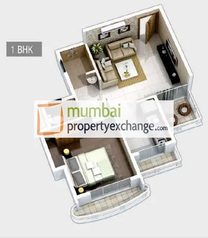 Udaan Aria, Karjat — floor plan 1