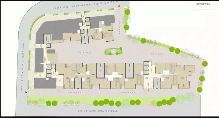 Eminente, Dahisar East — floor plan 1