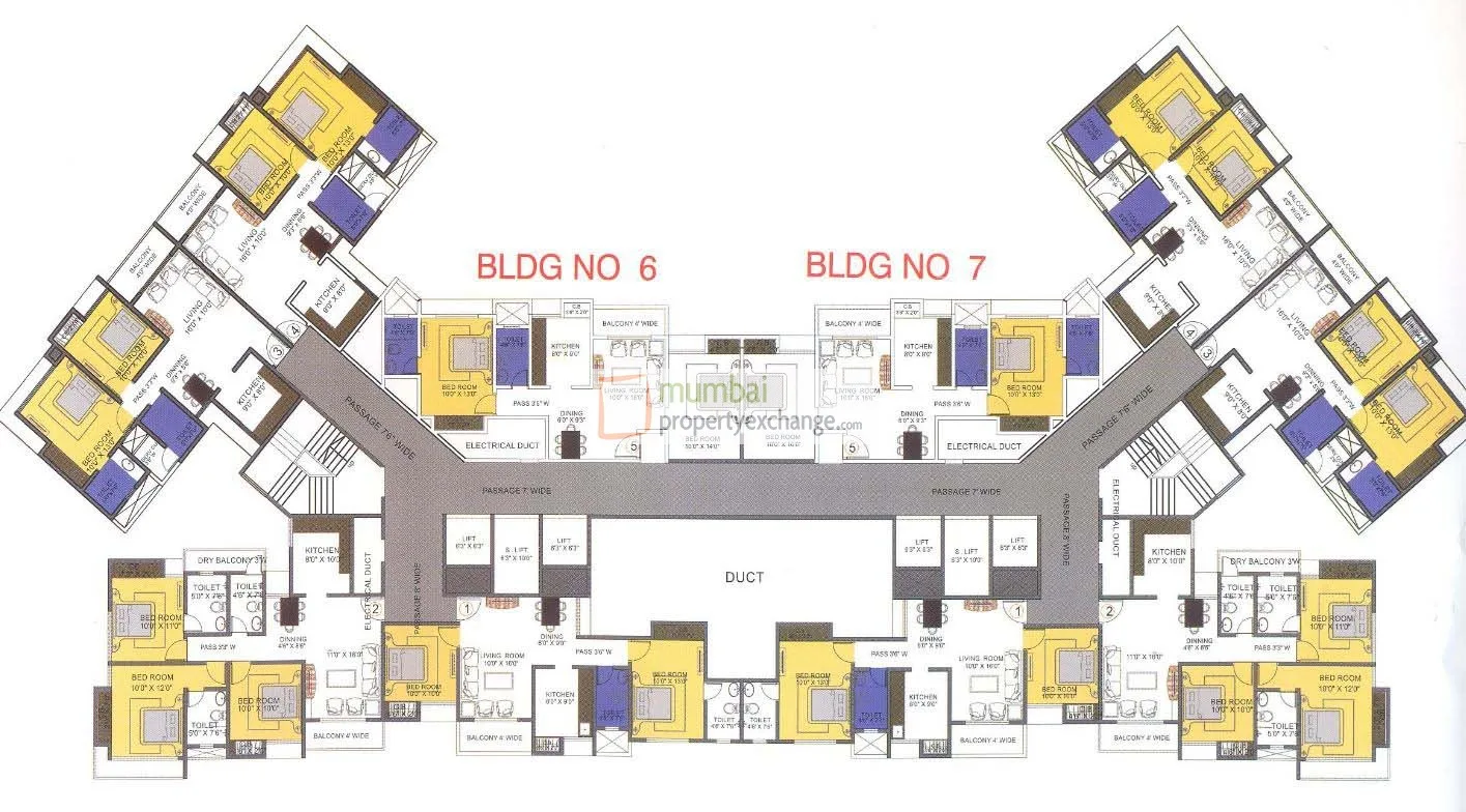 Highland Park, Thane West — floor plan 1
