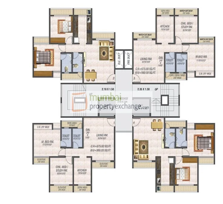 Shree Sankalp, Thane West — floor plan 1