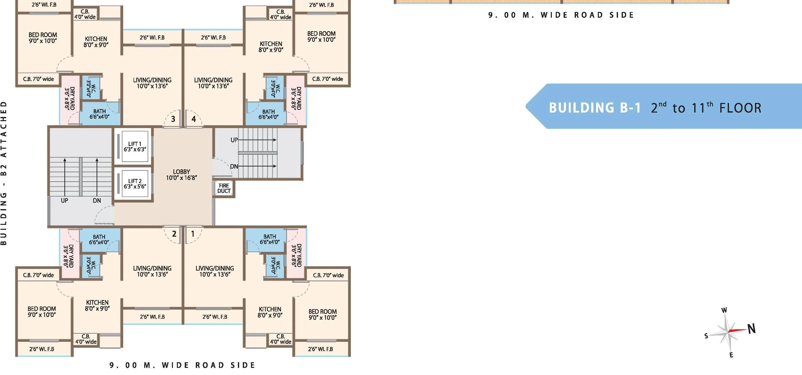 Shree Hari Residency, Thane West — floor plan 1