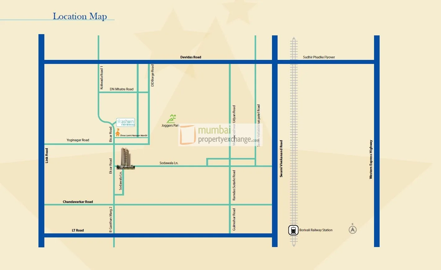 Ashwini Residency, Borivali West — floor plan 2