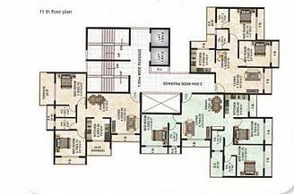The Atlantis, Ulwe — floor plan 1