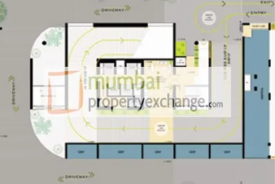 Ruparel Jewel, Parel — floor plan 1