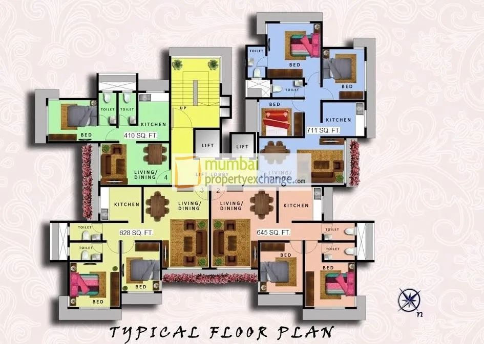 Saptashringi CHS, Chembur — floor plan 1