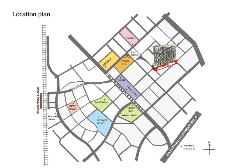 Neminath Heights, Mira Road — floor plan 2