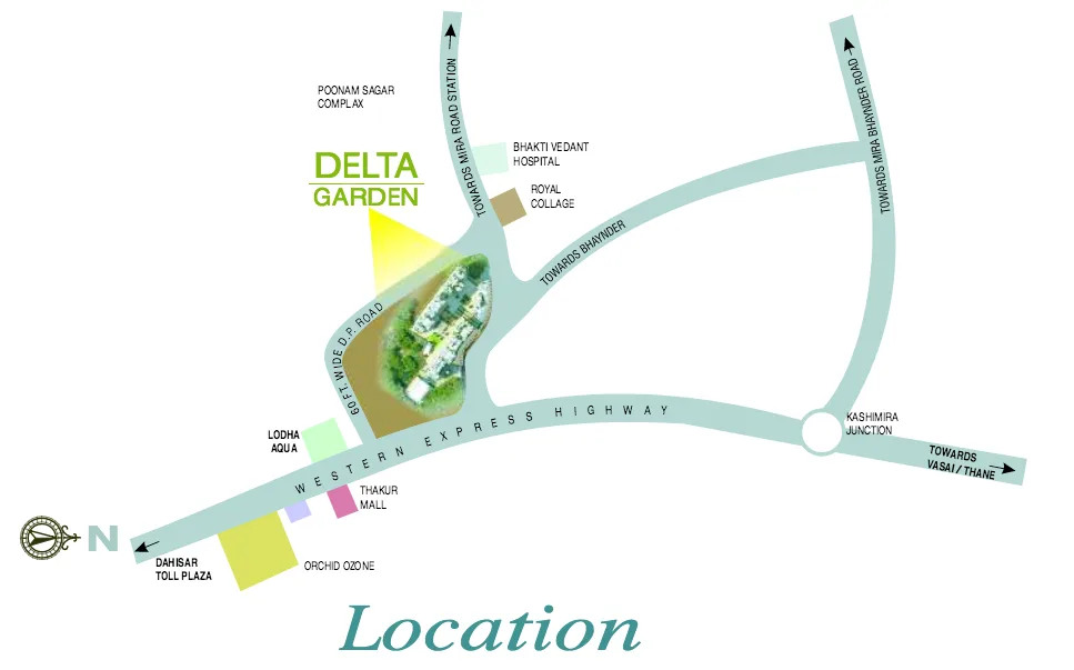 Delta Garden, Mira Road — floor plan 2