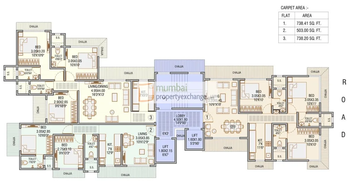 Shree Ram, Mulund East — floor plan 1