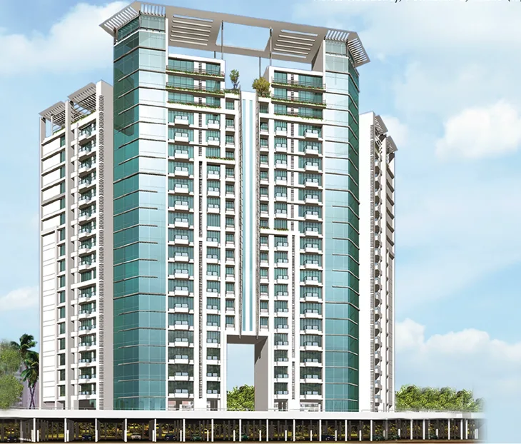 3 Semi-Furnished in Ashar Monarch , Thane West