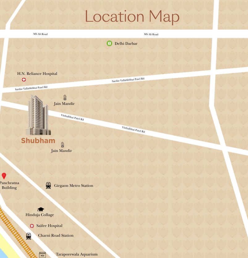 Lifescapes Shubham, Girgaon — floor plan 2