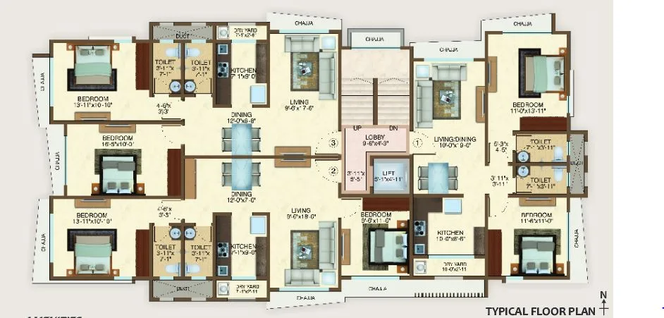 Rite Prime, Andheri West — floor plan 1