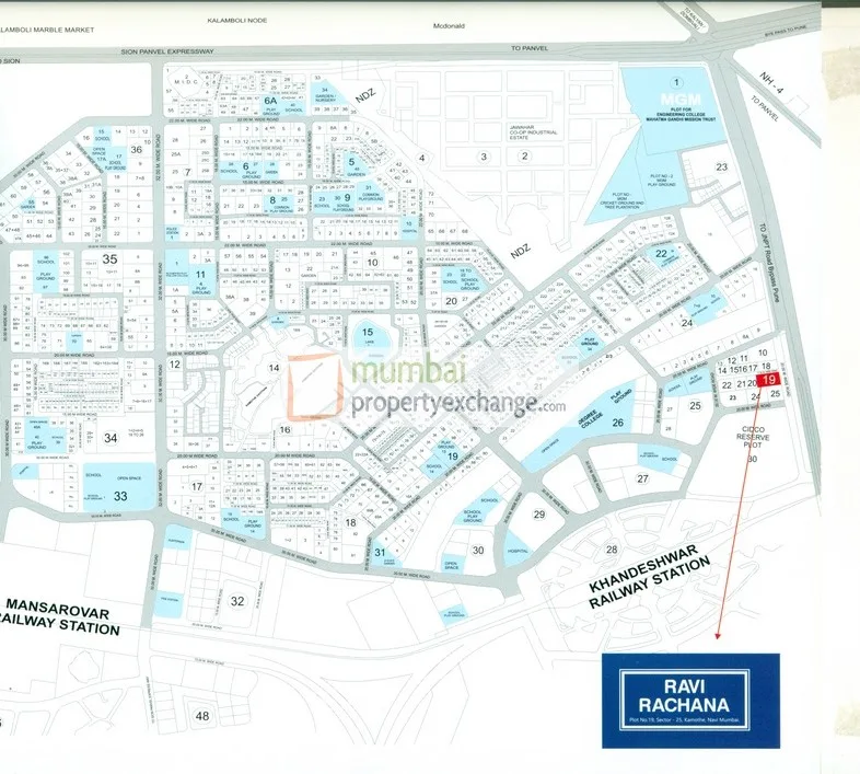 Ravi Rachana, Kamothe — floor plan 2
