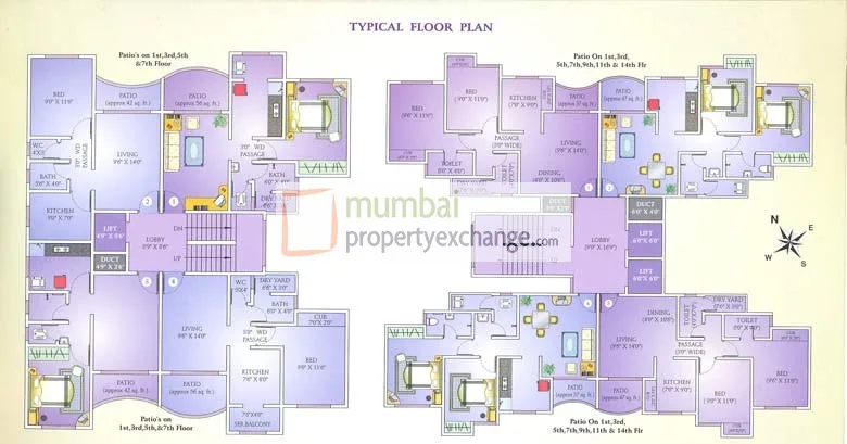 Puranik City, Thane West — floor plan 1