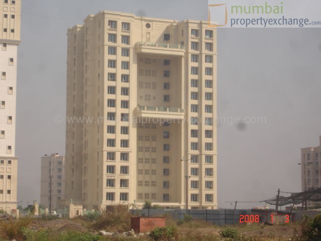 3 BHK Semi-Furnished in Spenta, Thane West