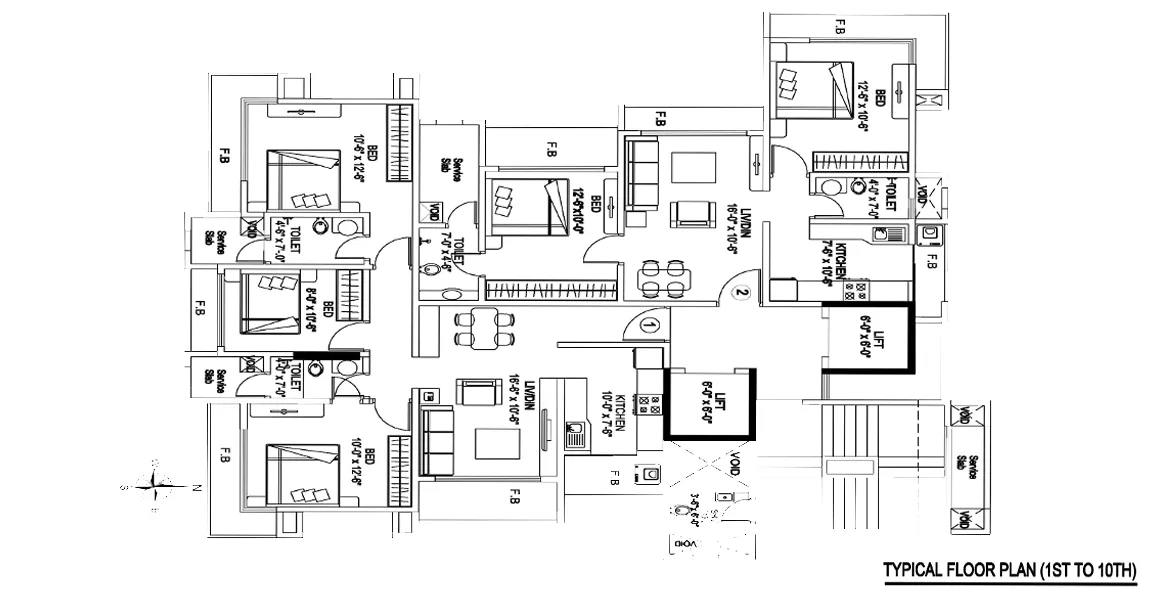 Velentine Apartment 1 Wing D 