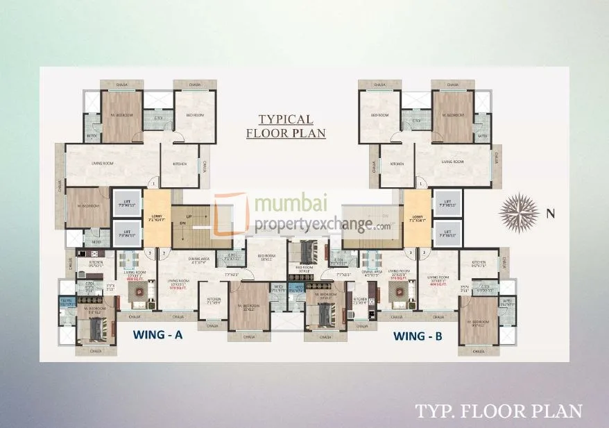 Hira Kutir CHSL, Malad East — floor plan 1