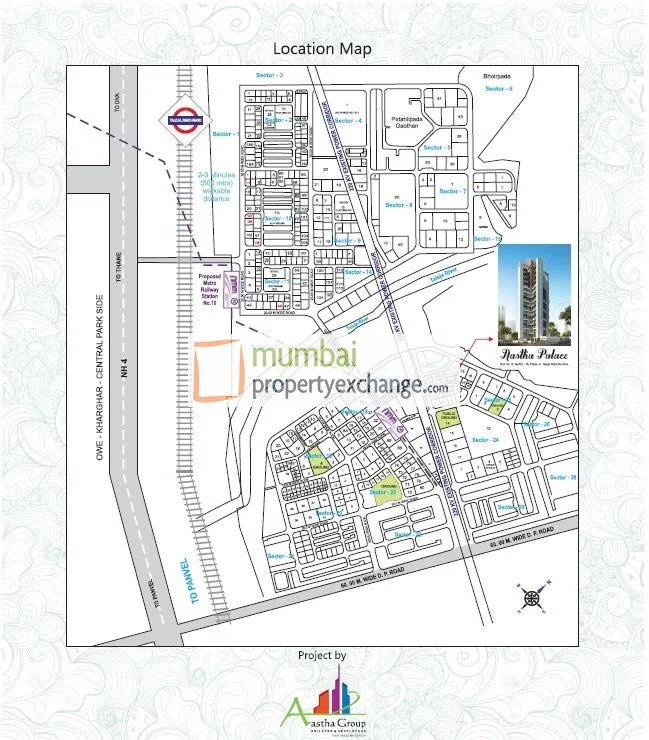 Aastha Palace, Taloja — floor plan 2