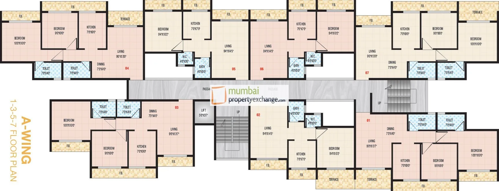 Laxmi Castello Phase - Ii, B1, A, Karjat — floor plan 1