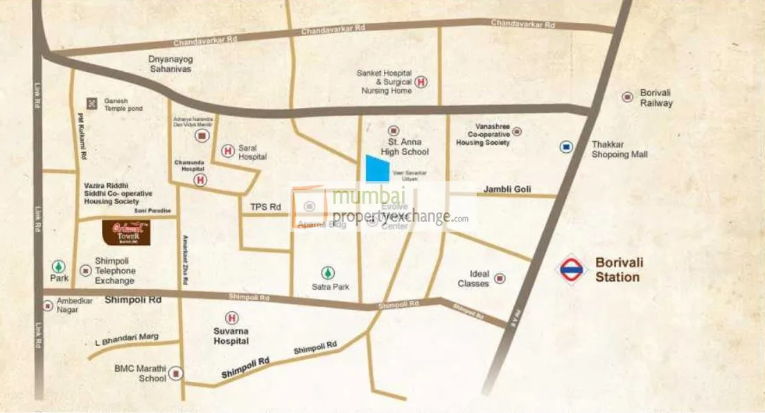Ostwal Tower, Borivali West — floor plan 2