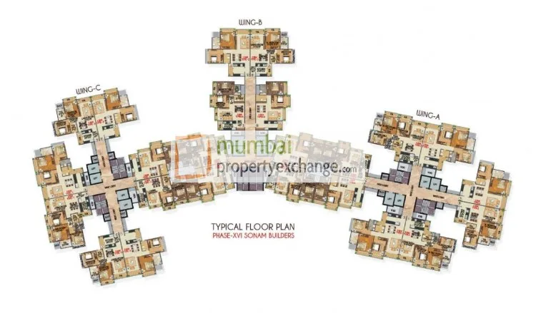 Indraprasth, Bhayandar — floor plan 1