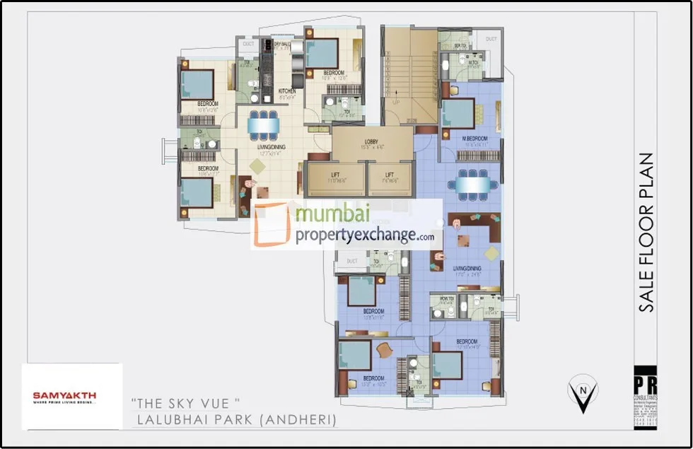 The Sky Vue, Andheri West — floor plan 1