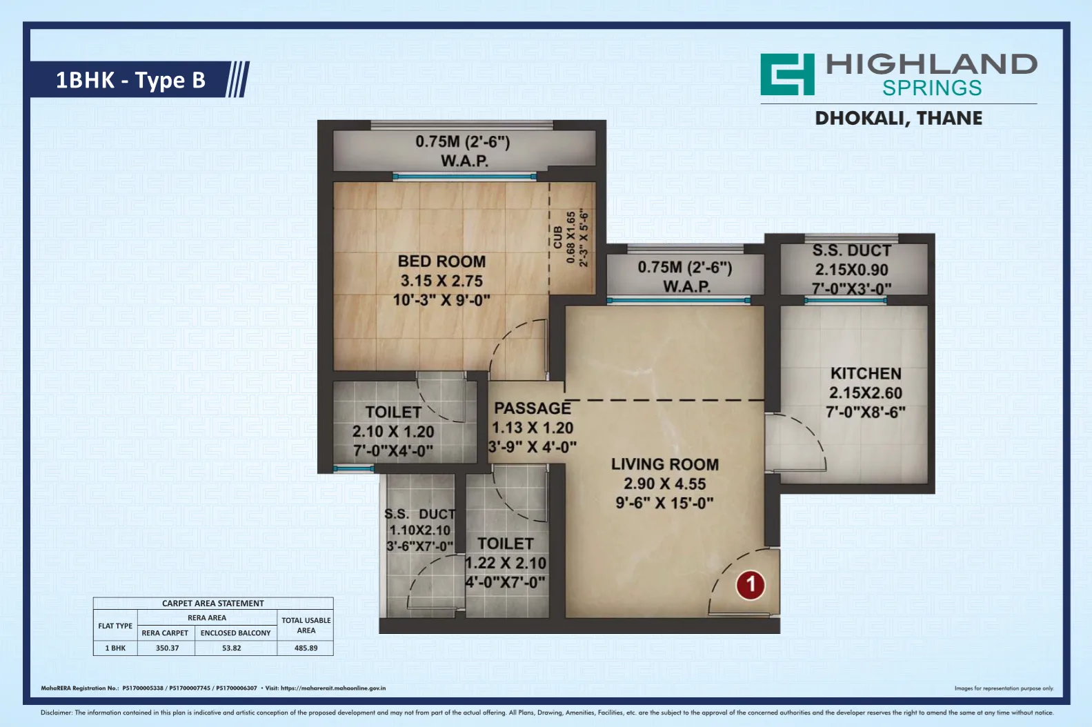Highland Springs B4- A Wing