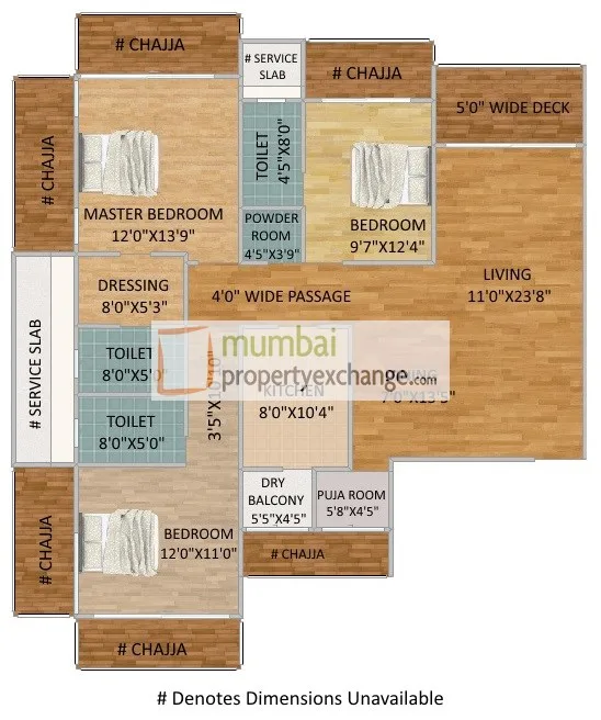 Jade Vedant, Matunga — floor plan 1