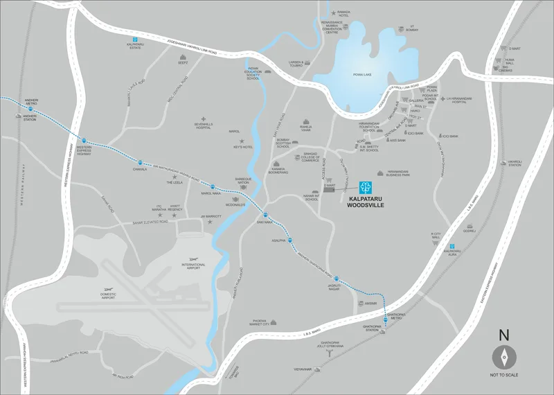 Kalpataru Woodsville, Powai — floor plan 2