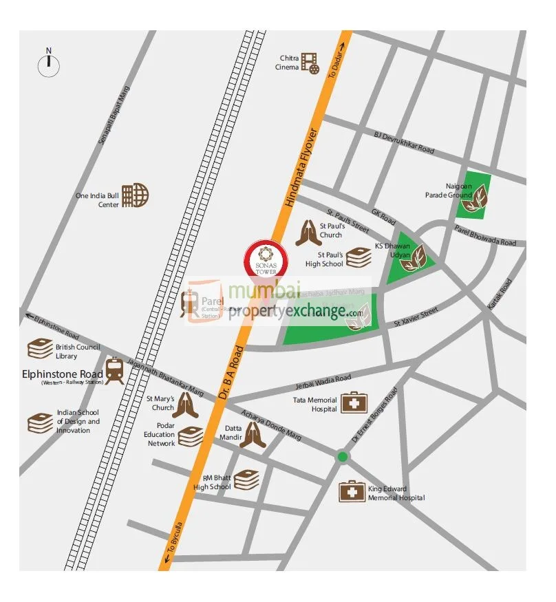 Sonas Tower, Parel — floor plan 2