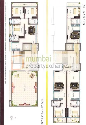 White House, Khar West — floor plan 1