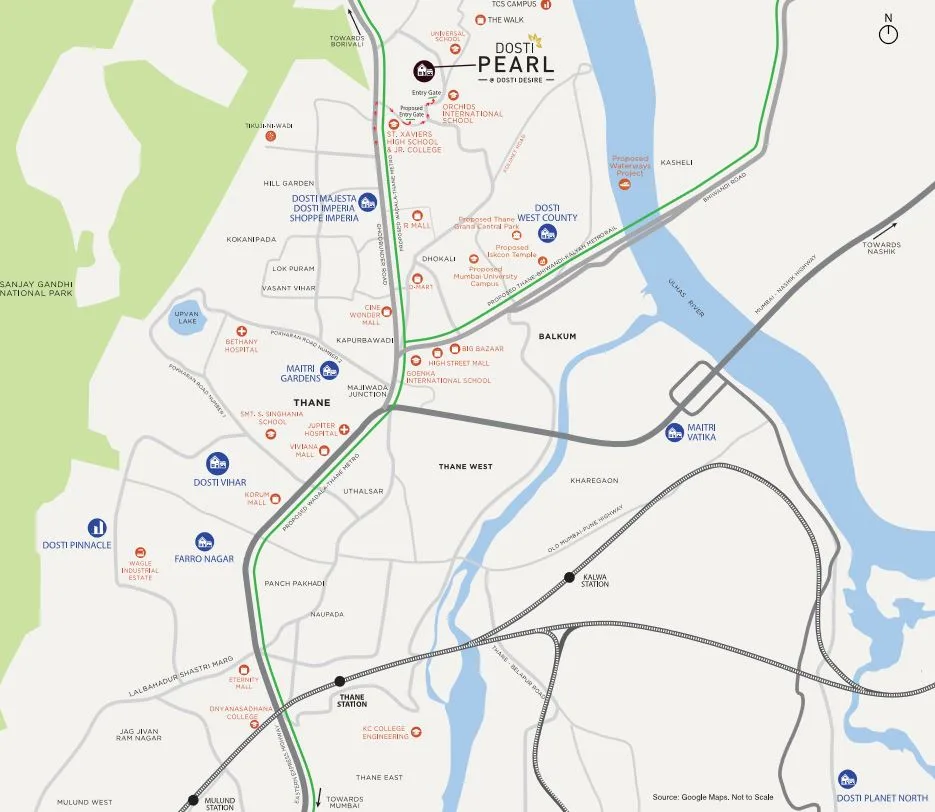Dosti Desire Pearl, Thane West — floor plan 2