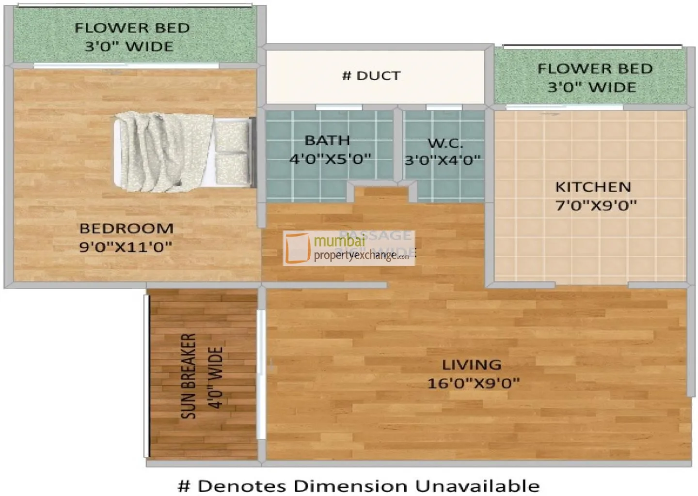 Sunrise Glory, Badlapur — floor plan 1