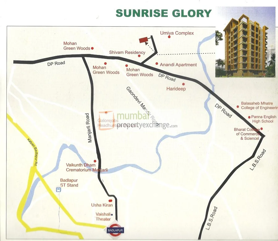 Sunrise Glory, Badlapur — floor plan 2