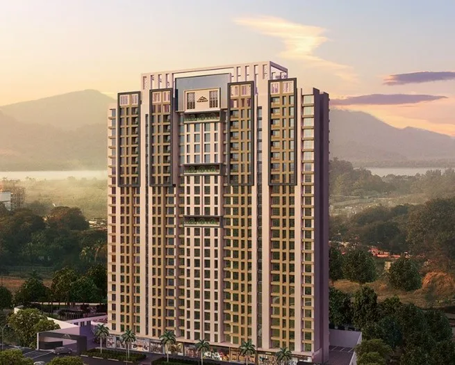 2 BHK Fully Furnished in Vihang Vermont , Thane West
