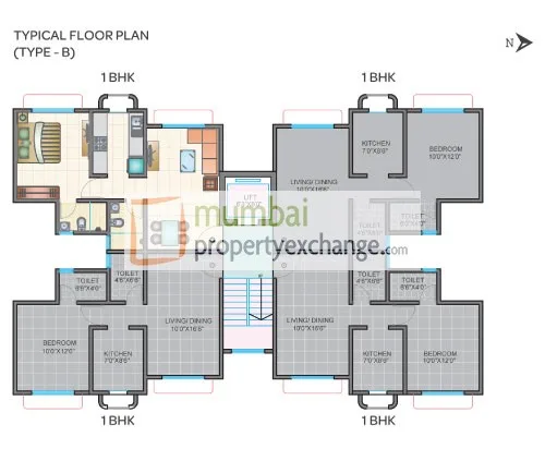 Eco Greens Phase II, Karjat — floor plan 1