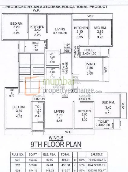 Rajal Classic, Jogeshwari — floor plan 1