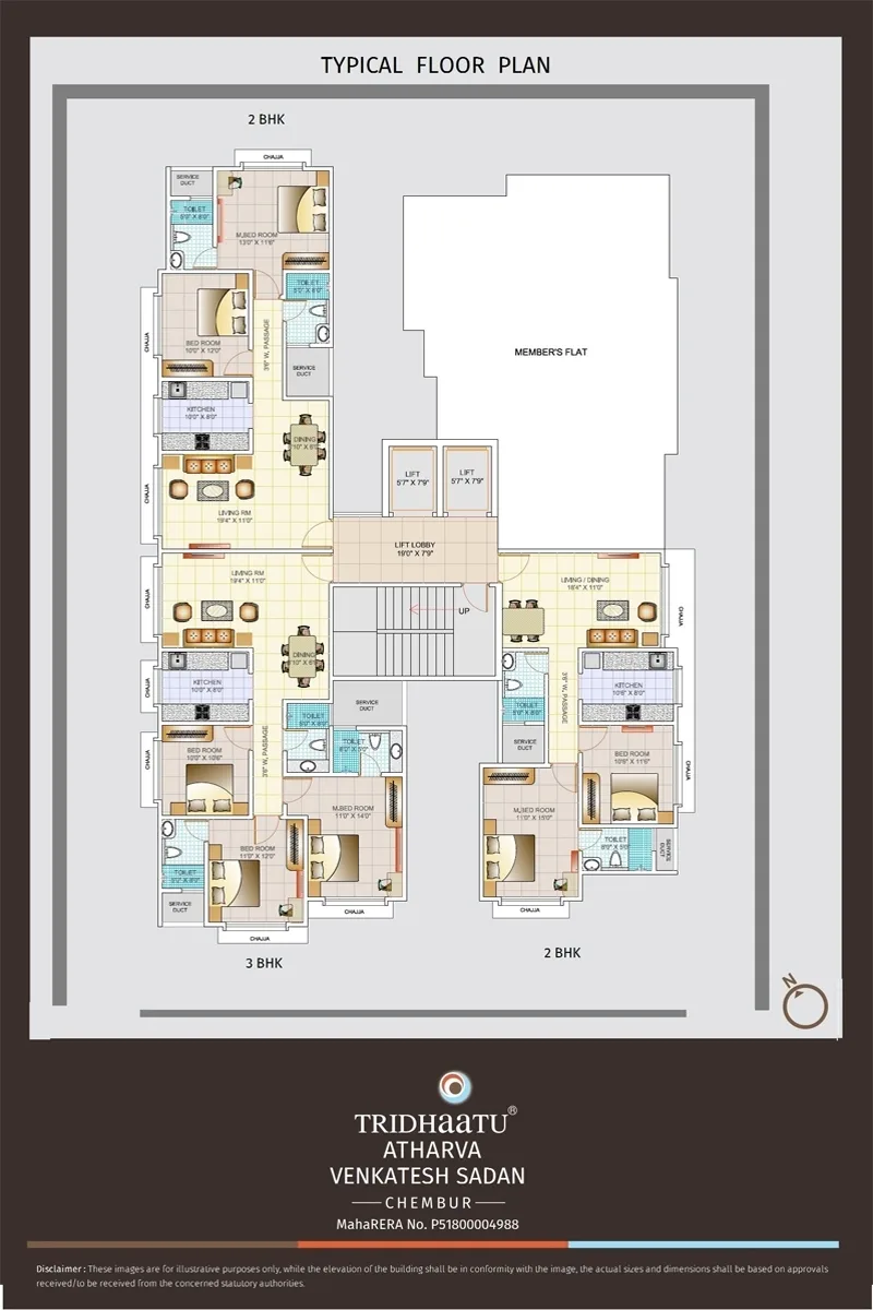 Tridhaatu Atharva, Chembur — floor plan 1