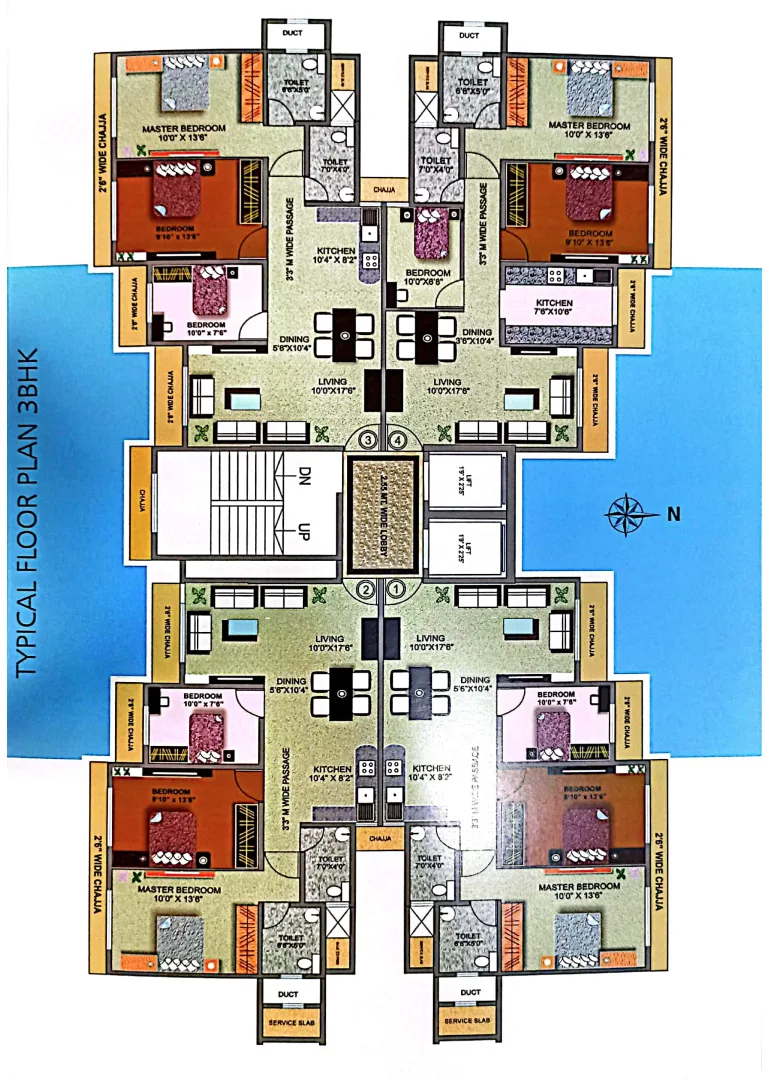 Raj Pantheon, Goregaon West — floor plan 1