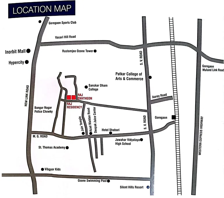 Raj Pantheon, Goregaon West — floor plan 2