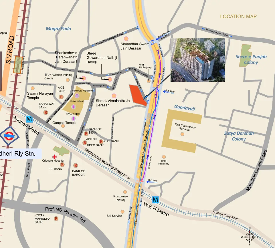 Callista, Andheri East — floor plan 2