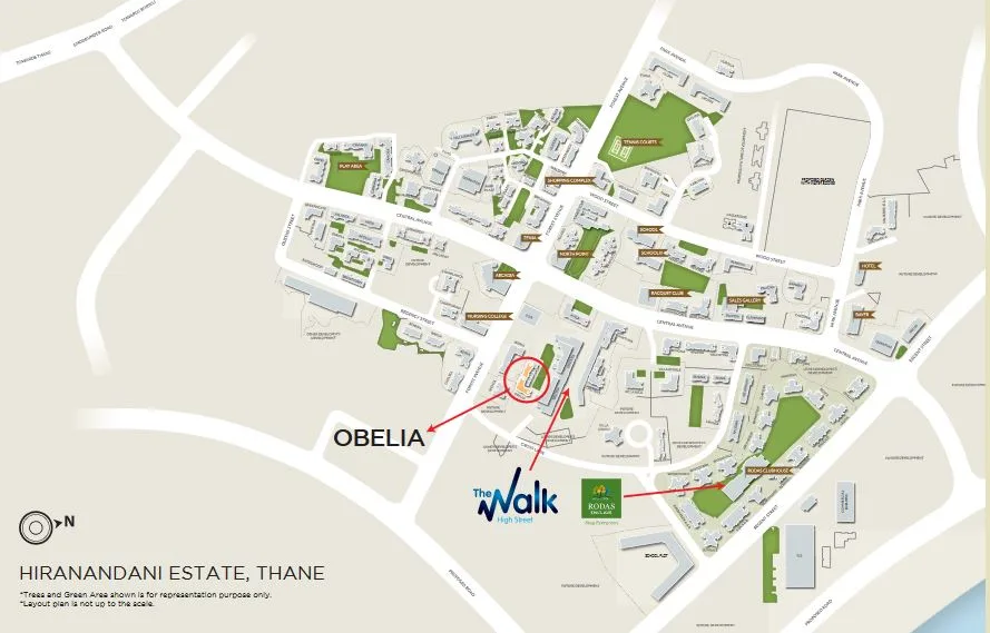 Hiranandani The Walk Obelia, Thane West — floor plan 1