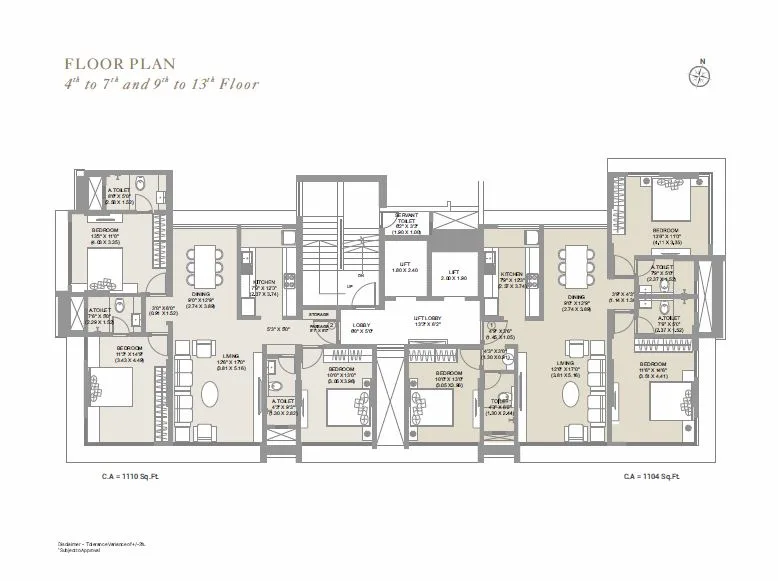 49 Ideal, Juhu — floor plan 1
