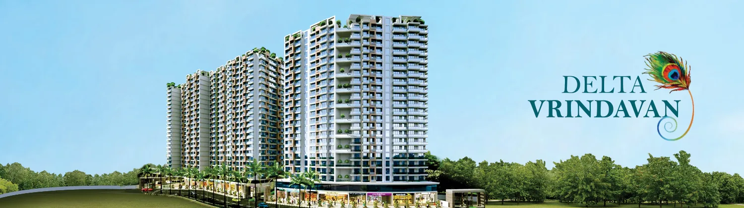 2.5 BHK Semi-Furnished in Delta Vrindavan , Mira Road