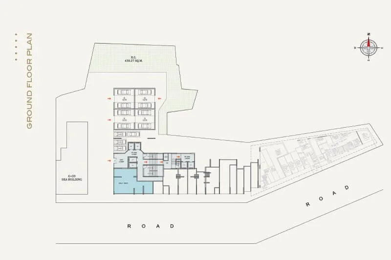 Ruparel Regalia, Sion — floor plan 1