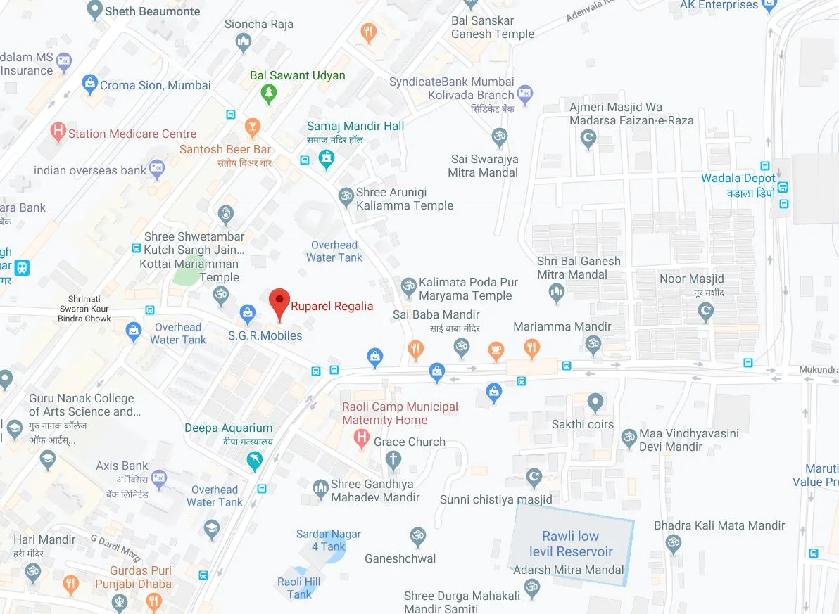 Ruparel Regalia, Sion — floor plan 2